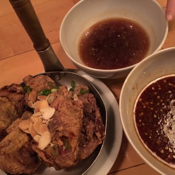 Oiistar - Fried chicken with both sambal and sweet sauce on the side - Asian Fusion Near Me - Chicago, Illinois Oiistar - Fried chicken with both sambal and sweet sauce on the side - Asian Fusion Near Me - Chicago, Illinois