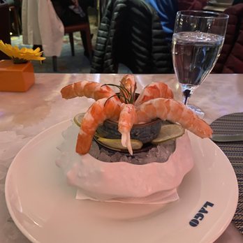 Lago - Our appetizer, shrimp cocktail..... - Italian Near Me - Las Vegas, Nevada Lago - Our appetizer, shrimp cocktail..... - Italian Near Me - Las Vegas, Nevada