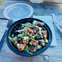 Rice black beans and chicken. Delicious!. Rice black beans and chicken. Delicious!.