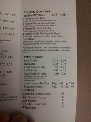 Menu photo 3 The Brick Coffee House Jacksonville, FL Menu photo 3 The Brick Coffee House Jacksonville, FL