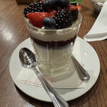 Settlers Bay Lodge - Wild Berry Panna Cotta! - Steakhouses Near Me - Wasilla, Alaska Settlers Bay Lodge - Wild Berry Panna Cotta! - Steakhouses Near Me - Wasilla, Alaska