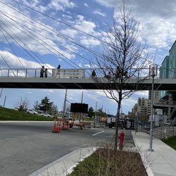 The Christina & John Markey Memorial Pedestrian Bridge - The Markey Bridge is a 151 foot long pedestrian bridge that is a mini version of Boston's Zakim Bridge that connects you to the beach.