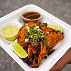 Seasoned Green - Vegan birria tacos