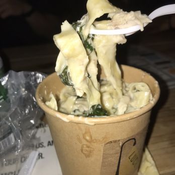 Luce - Chicken Alfredo with spinach - Italian Near Me - Charlottesville, Virginia