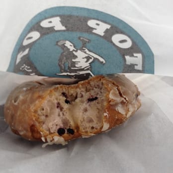 Top Pot Doughnuts - Glazed blueberry - Bakeries Near Me - Seattle, Washington