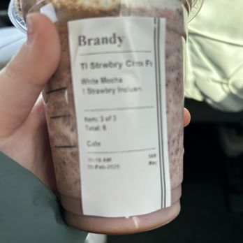 Starbucks - what i ordered - Coffee & Tea Near Me - Hazleton, Pennsylvania