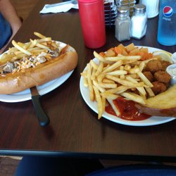 Granville Street Diner - Famous Steak Hoagie and Scallops dinner