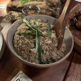 Garlic fried rice Garlic fried rice