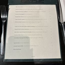 Menu Menu
