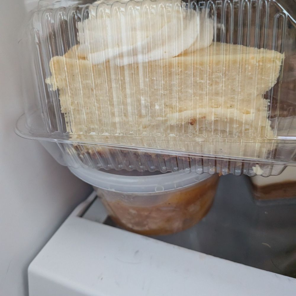 Suga's Cakery - Cheesecake and peach cobbler tub - Bakeries Near Me - Pflugerville, Texas