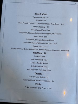Menu photo 4 Rustic River Restaurant Tazewell, TN