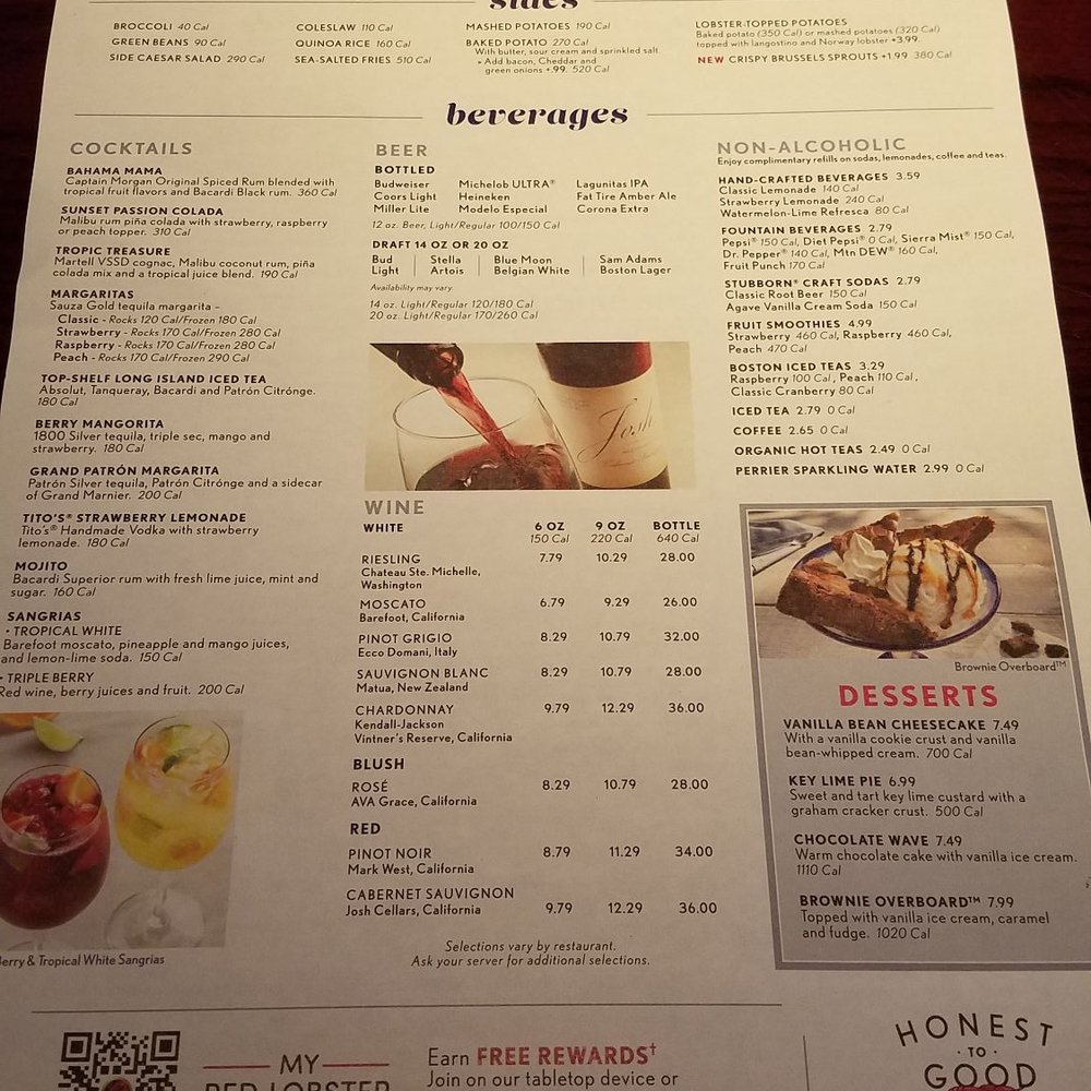 Red Lobster - Menu - Seafood Near Me - Augusta, Georgia Red Lobster - Menu - Seafood Near Me - Augusta, Georgia