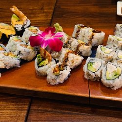 Yama Sushi & Sake Bar - Oregon Roll, Salmon Avocado Roll, Spider Roll, and California Roll