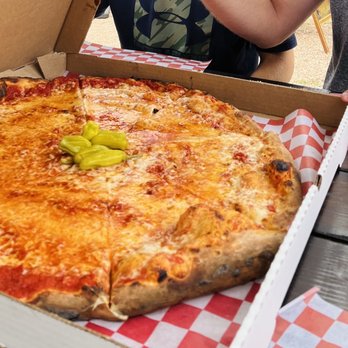 Bruno's Pizzeria - Cheese pie - Pizza Near Me - Santa Fe, New Mexico