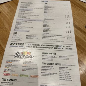 True Food Kitchen - Menu - Vegetarian Near Me - Annapolis, Maryland True Food Kitchen - Menu - Vegetarian Near Me - Annapolis, Maryland