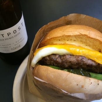 Eggslut - Eggslut cheeseburger + avo - Breakfast & Brunch Near Me - Los Angeles, California