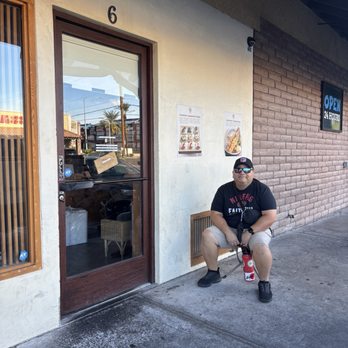 Chamon - Yes, I'm first in line and came prepared with my foldable stool. - Japanese Near Me - Las Vegas, Nevada Chamon - Yes, I'm first in line and came prepared with my foldable stool. - Japanese Near Me - Las Vegas, Nevada