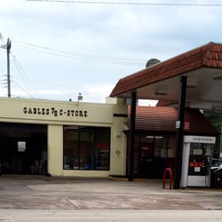 Gables 76 - This Gas Staion caught fire not due to the Gasoline but the employee there died.