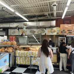Front counter area