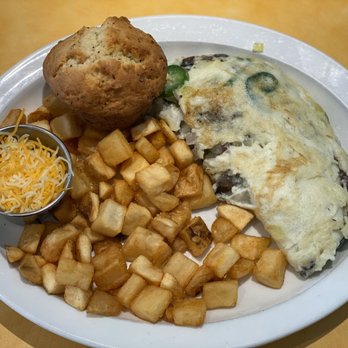 Wild Eggs - Wild western omelette with breakfast potatoes - Breakfast & Brunch Near Me - Cincinnati, Ohio Wild Eggs - Wild western omelette with breakfast potatoes - Breakfast & Brunch Near Me - Cincinnati, Ohio