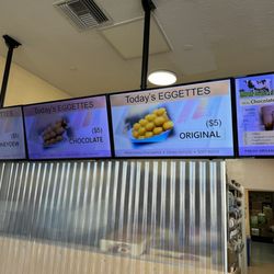 Eggettes - June 2024 menu