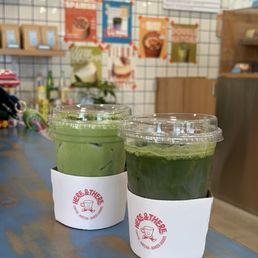 Double Matcha and Matcha Ube Double Matcha and Matcha Ube