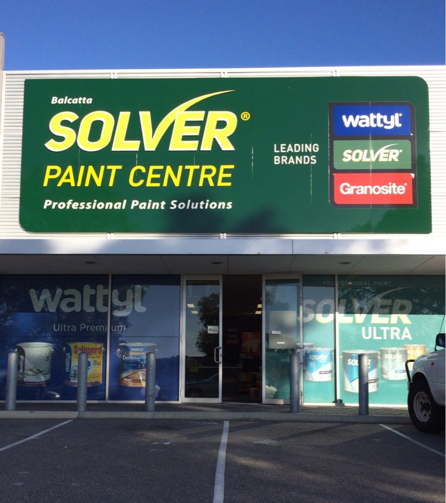 SOLVER PAINT CENTRE Updated September 2024 39 Erindale Rd, Balcatta