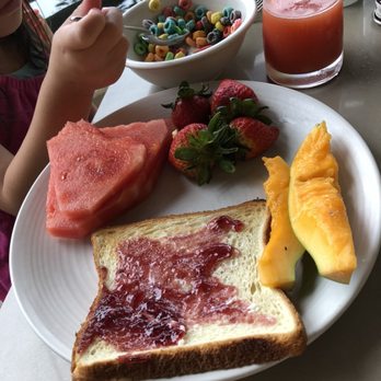 Ilima Terrace - A child's selection from the Breakfast Buffet - American Near Me - Koloa, Hawaii