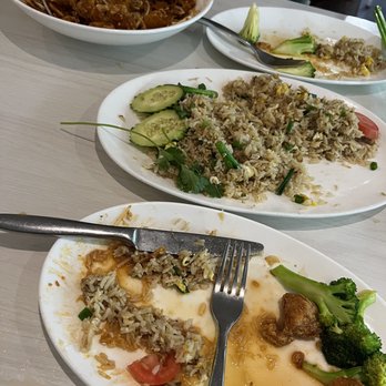 Asian Mint - Crispy Pad Thai Orange Chicken Crab Fried Rice - Asian Fusion Near Me - Dallas, Texas