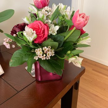 Here Come The Blooms - Beautiful Valentine's Day arrangement - Florists Near Me - Garden Grove, California