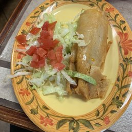 Tamales. Very good consistency and great flavor!