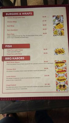 Menu photo 6 Khyber Halal Phoenix, AZ