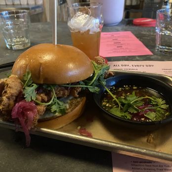 The Rabbit Hole - Fried Chicken Sandwich - Cocktail Bars Near Me - San Francisco, California The Rabbit Hole - Fried Chicken Sandwich - Cocktail Bars Near Me - San Francisco, California