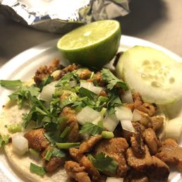 Chicken taco (free taco with first time check in) Chicken taco (free taco with first time check in)