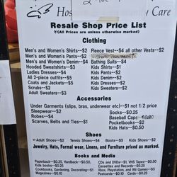 Hospice & Community Care Resale Shop