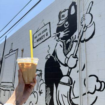 Mikey G's - Latte with Vanilla Bean - Coffee & Tea Near Me - Riverside, California Mikey G's - Latte with Vanilla Bean - Coffee & Tea Near Me - Riverside, California