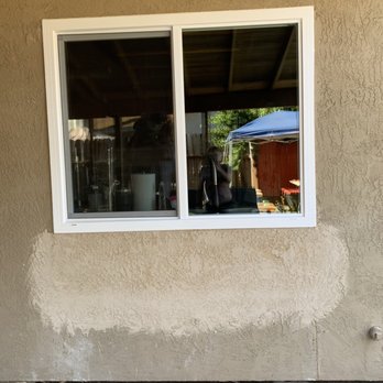 Rhodehouse Windows & Doors - Kitchen window after (outside) - Windows Installation Near Me - Riverbank, California Rhodehouse Windows & Doors - Kitchen window after (outside) - Windows Installation Near Me - Riverbank, California