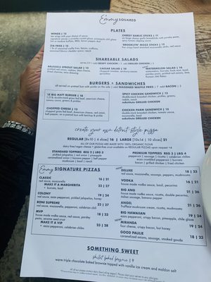 Menu photo 5 Emmy Squared Pizza - Navy Yard Washington, DC, DC