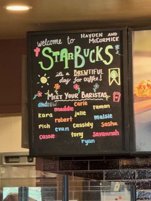 Menu photo 1 Starbucks Scottsdale, AZ