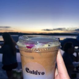 Purple Ocean Ice Coffee Purple Ocean Ice Coffee