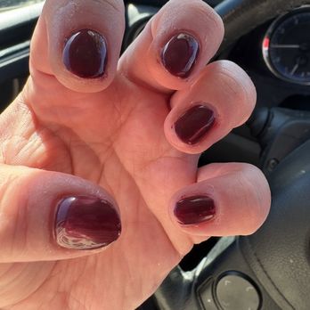 Glamour Nails - Gel polish left on my skin, polish wasn't full painted on my nail - Nail Salons Near Me - San Diego, California Glamour Nails - Gel polish left on my skin, polish wasn't full painted on my nail - Nail Salons Near Me - San Diego, California