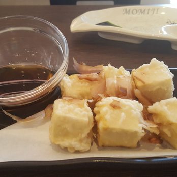 Momiji Sushi - Gluten-free Agedashi Tofu with ponzu sauce - Sushi Bars Near Me - Klamath Falls, Oregon Momiji Sushi - Gluten-free Agedashi Tofu with ponzu sauce - Sushi Bars Near Me - Klamath Falls, Oregon