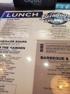 Menu photo 7 Bethany Blues BBQ Pit Bethany Beach, DE
