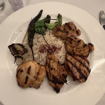 Cafe Santorini - Chicken Kabob - Italian Near Me - Pasadena, California Cafe Santorini - Chicken Kabob - Italian Near Me - Pasadena, California
