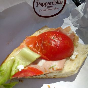 Pappardella - Meat sandwich... where is the meat!? - Italian Near Me - New York, New York