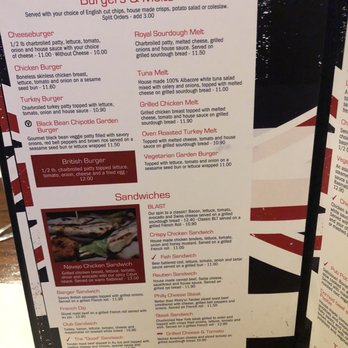 Crown & Anchor - Burgers & Melts, Sandwiches - British Near Me - Thousand Oaks, California