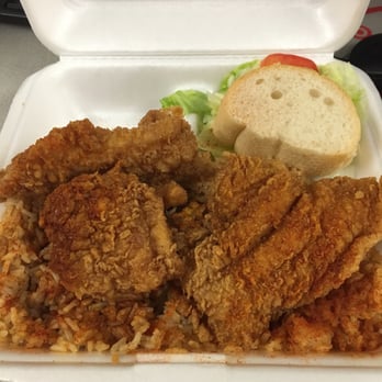 Charlies Seafood Restaurant - Small Catfish Platter w/ shrimp fried rice 5.99 *spicy - Fast Food Near Me - Lafayette, Louisiana Charlies Seafood Restaurant - Small Catfish Platter w/ shrimp fried rice 5.99 *spicy - Fast Food Near Me - Lafayette, Louisiana