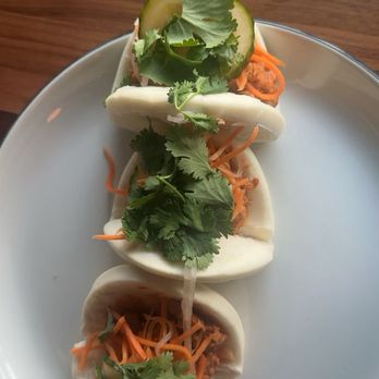 Starling - Pork Belly Steamed Bun- (chicken) - Desserts Near Me - Edina, Minnesota Starling - Pork Belly Steamed Bun- (chicken) - Desserts Near Me - Edina, Minnesota