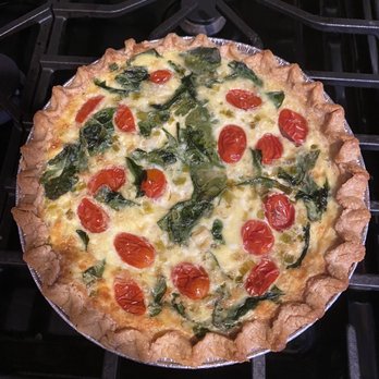 Water Oak Cafe & Bakery - Roasted tomatoes, spinach, ham and Swiss quiche - Breakfast & Brunch Near Me - Webster, Texas Water Oak Cafe & Bakery - Roasted tomatoes, spinach, ham and Swiss quiche - Breakfast & Brunch Near Me - Webster, Texas