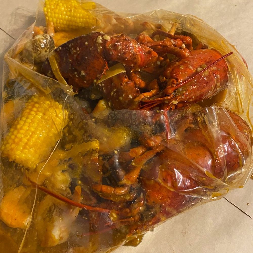 Lemon Crab - Before and after pics! - Seafood Near Me - Hayward, California